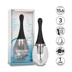 CalExotics Poire à Lavement Autonome Motorisé Executive -Sextoy Soldes poire a lavement autonome motorise executive 09