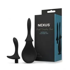 Nexus Poire à Lavement Avec 2 Embouts Plugs Anal 260 Ml -Sextoy Soldes poire a lavement avec 2 plugs anal 260 ml 07