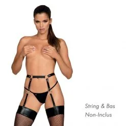 Obsessive Porte-Jarretelles Lanières A741 -Sextoy Soldes porte jarretelles lanieres a741 3