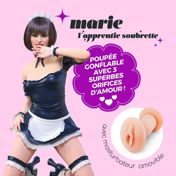 Crushious Poupée Gonflable Marie Avec Masturbateur Amovible 1 Crushious Poupée Gonflable Marie Avec Masturbateur Amovible