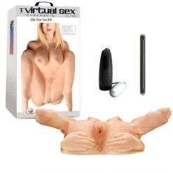 VIRTUAL SEX Poupée Blonde Life Size