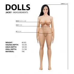 Dolls Poupée Réaliste Jacky -Sextoy Soldes poupee realiste jacky 11