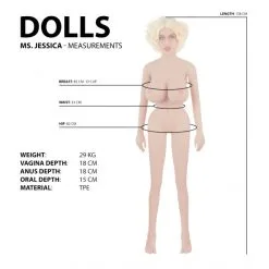 Dolls Poupée Réaliste Jessica 28 Dolls Poupée Réaliste Jessica -Sextoy Soldes poupee realiste jessica 13