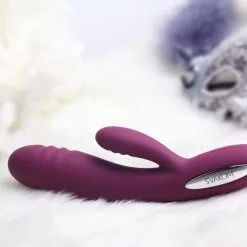 Svakom Vibromasseur Chauffant Adonis -Sextoy Soldes rabbit adonis svakom violet 3
