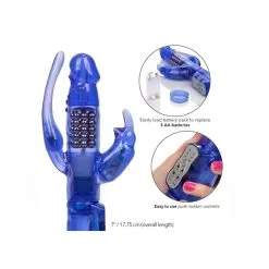 CalExotics Rabbit Delight Triple Orgasme -Sextoy Soldes rabbit delight tripple orgarsm 5