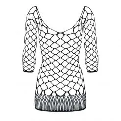 Obsessive Robe D606 -Sextoy Soldes robe d606 noir obsessive 5