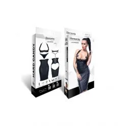 Demoniq Robe Cul Nu LAUREEN -Sextoy Soldes robe vinyle cul nu demoniq laureen 7