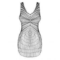 Obsessive Robe D607 -Sextoy Soldes robe d607 noir obsessive 4