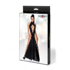 Saresia Robe De Soirée Longue Wetlook 7 Saresia Robe De Soirée Longue Wetlook -Sextoy Soldes robe de soiree longue wetlook 4