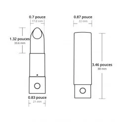 Lovense Rouge à Lèvres Vibrant Connecté Exomoon 17 Lovense Rouge à Lèvres Vibrant Connecté Exomoon -Sextoy Soldes rouge a lvres vibrant connecte exomoon 07