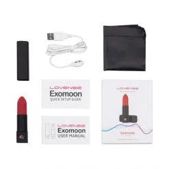 Lovense Rouge à Lèvres Vibrant Connecté Exomoon 19 Lovense Rouge à Lèvres Vibrant Connecté Exomoon -Sextoy Soldes rouge a lvres vibrant connecte exomoon 09