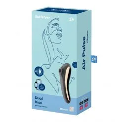Satisfyer Stimulateur Dual Kiss -Sextoy Soldes satisfyer dual kiss noir 06