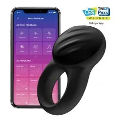 Satisfyer Anneau Vibrant Connecté Signet Ring