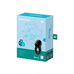 Satisfyer Anneau Vibrant Connecté Signet Ring -Sextoy Soldes satisfyer signet ring 07