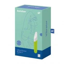 Satisfyer Stimulateur Ultra Power Bullet 7 -Sextoy Soldes satisfyer ultra power bullet 7 green 05