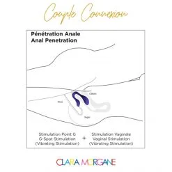 Clara Morgane Couple Connexion -Sextoy Soldes sextoy pour couple connexion clara morgane rose 05