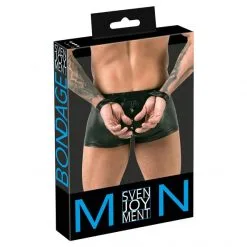 Svenjoyment Short Menottes Bondage -Sextoy Soldes short menottes svenjoyment bondage 08