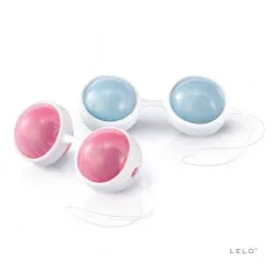 LELO Boules De Geisha Beads Rose/Bleu