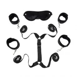 Rimba Kit Bondage Attaches Sous Le Lit 5 Rimba Kit Bondage Attaches Sous Le Lit -Sextoy Soldes soft bondage set fixation matelas 3