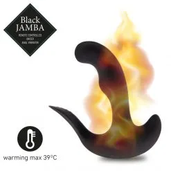 FeelzToys Stimulateur Mixte Télécommandé Black Jamba -Sextoy Soldes stimulateur anal black jamba feelztoys 04