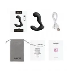 Svakom Stimulateur Point-P & Point-G Connecté Iker -Sextoy Soldes stimulateur prostatique svakom iker 06