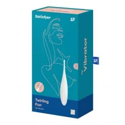 Satisfyer Stimulateur Twirling Fun -Sextoy Soldes stimulateur satisfyer twirling fun blanc 06