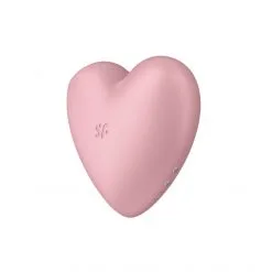 Satisfyer Stimulateur Clitoris Cutie Heart -Sextoy Soldes stimulateur clitoris cutie heart rose 04