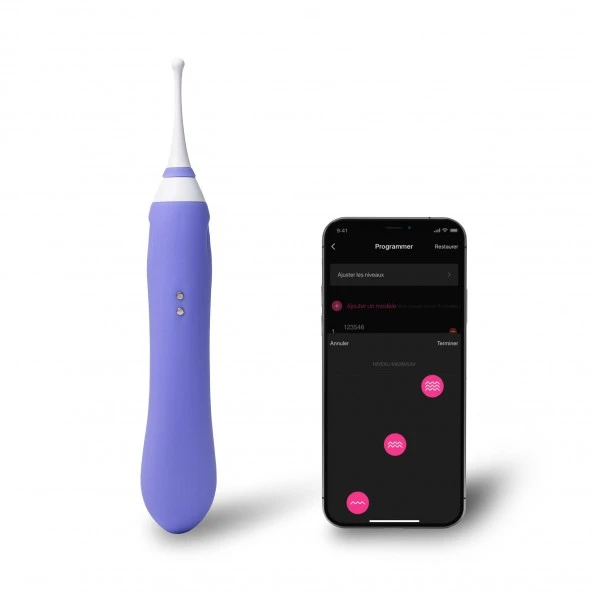 Lovense Stimulateur Clitoris & Point-G Connecté Dual-End Hyphy 1 Lovense Stimulateur Clitoris & Point-G Connecté Dual-End Hyphy