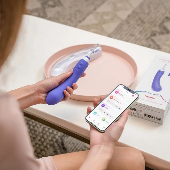 Lovense Stimulateur Clitoris & Point-G Connecté Dual-End Hyphy 4 Lovense Stimulateur Clitoris & Point-G Connecté Dual-End Hyphy – Image 4