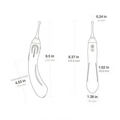 Lovense Stimulateur Clitoris & Point-G Connecté Dual-End Hyphy 15 Lovense Stimulateur Clitoris & Point-G Connecté Dual-End Hyphy -Sextoy Soldes stimulateur clitoris dual end hyphy 06