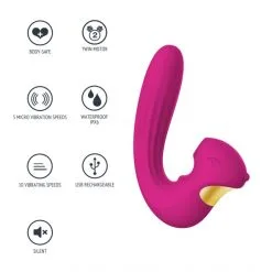 Xocoon Stimulateur Clitoris Et Point-G Celestial Love Vibe -Sextoy Soldes stimulateur clitoris et point g celestial love vibe 10