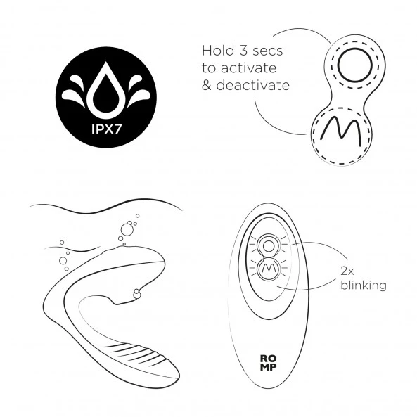 Romp Stimulateur Clitoris Et Point-G Reverb 8 Romp Stimulateur Clitoris Et Point-G Reverb – Image 8