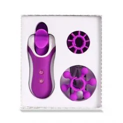 FeelzToys Stimulateur Clitoris Oral Clitella -Sextoy Soldes stimulateur clitoris oral clitella violet 4