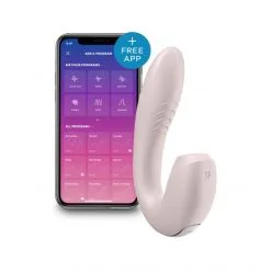 Satisfyer Stimulateur Clitoris Et Point-G Connecté Sunray