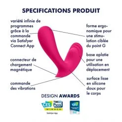 Satisfyer Stimulateur Connecté Top Secret 14 Satisfyer Stimulateur Connecté Top Secret -Sextoy Soldes stimulateur connecte top secret 07