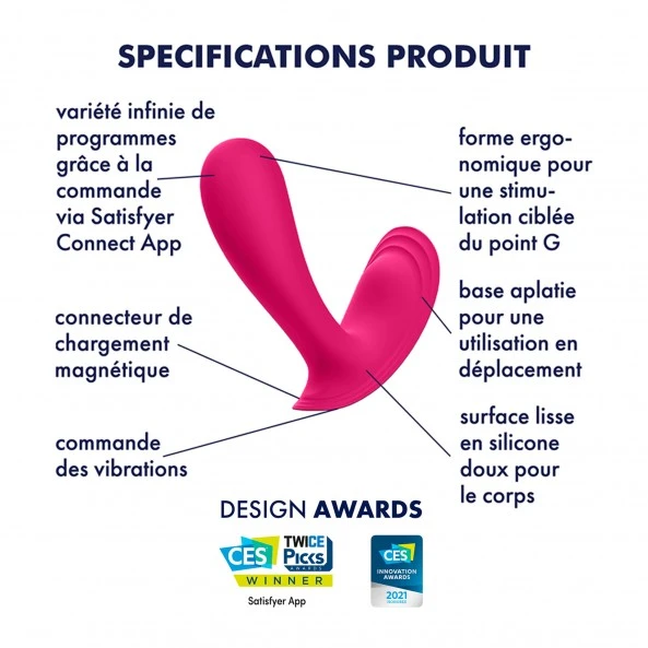 Satisfyer Stimulateur Connecté Top Secret 7 Satisfyer Stimulateur Connecté Top Secret – Image 7
