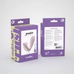 Crushious Stimulateur Double Action Pookie -Sextoy Soldes stimulateur double action telecommande pookie 09