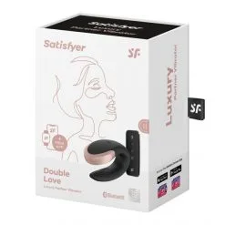 Satisfyer Stimulateur Couple Double Love -Sextoy Soldes stimulateur double love satisfyer noir 07