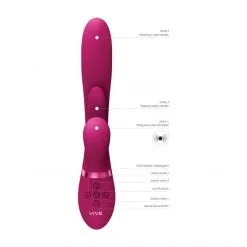 Vive Stimulateur Kura Thrusting GSpot - Flapper - PulseWave Clitoris -Sextoy Soldes stimulateur kura thrusting gspot flapper pulsewave clitoris 10