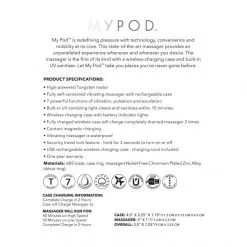 CalExotics Stimulateur My Pod -Sextoy Soldes stimulateur my pod 12