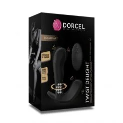 Dorcel Stimulateur Point-G Et Point-P Twist Delight -Sextoy Soldes stimulateur point g point p twist delight 10