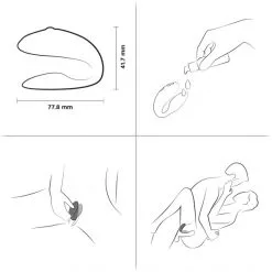 We-Vibe Stimulateur Pour Couple Sync 2 -Sextoy Soldes stimulateur pour couple sync 2 08