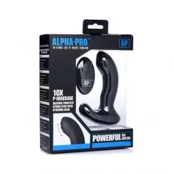 Alpha-Pro Stimulateur Prostatique 10X P-Massage à Billes Oscillantes Télécommandé 15 Alpha-Pro Stimulateur Prostatique 10X P-Massage à Billes Oscillantes Télécommandé -Sextoy Soldes stimulateur prostatique 10x p massage a billes rotative 08
