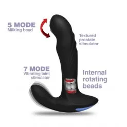 Alpha-Pro Stimulateur Prostatique 17X P-Trigasm 3 En 1 -Sextoy Soldes stimulateur prostatique 17x p trigasm 3 en 1 07
