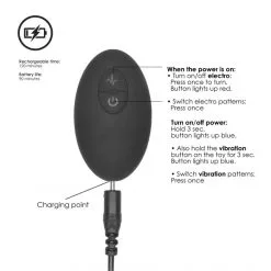 ElectroShock Stimulateur Prostatique - E-Stim Télécommandé -Sextoy Soldes stimulateur prostatique e stim telecommande 7