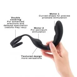 Dorcel Stimulateur Prostatique Télécommandé Avec Double Cockring P-Ring 15 Dorcel Stimulateur Prostatique Télécommandé Avec Double Cockring P-Ring -Sextoy Soldes stimulateur prostatique telecommande avec double cockring p ring 06