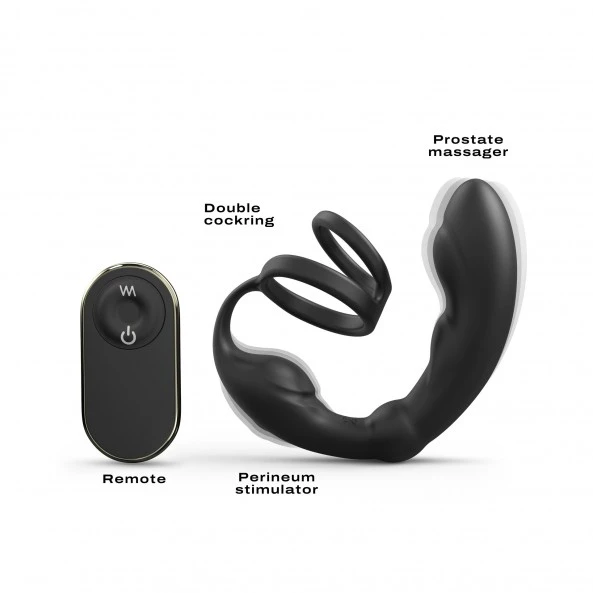 Dorcel Stimulateur Prostatique Télécommandé Avec Double Cockring P-Ring 7 Dorcel Stimulateur Prostatique Télécommandé Avec Double Cockring P-Ring – Image 7