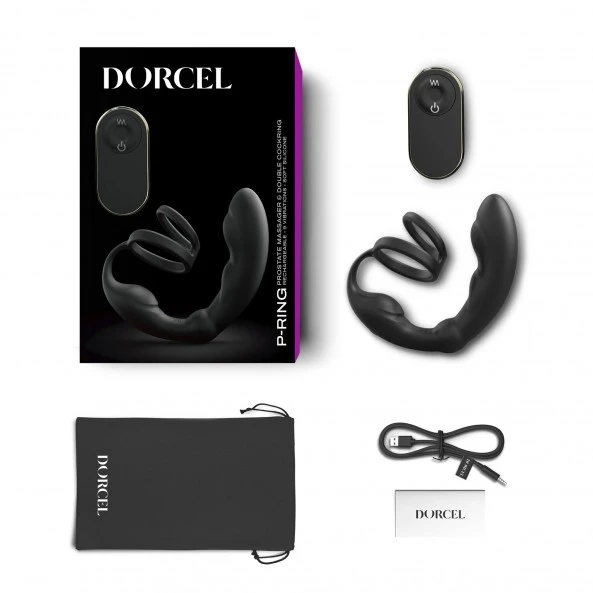 Dorcel Stimulateur Prostatique Télécommandé Avec Double Cockring P-Ring 9 Dorcel Stimulateur Prostatique Télécommandé Avec Double Cockring P-Ring – Image 9
