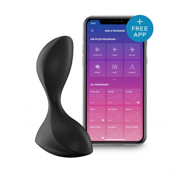 Satisfyer Plug Anal Unisexe Vibrant Sweet Seal 1 Satisfyer Plug Anal Unisexe Vibrant Sweet Seal