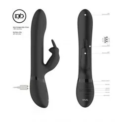 Vive Vibromasseur Rabbit Amoris 19 Vive Vibromasseur Rabbit Amoris -Sextoy Soldes stimulateur rabbit amoris noir 08